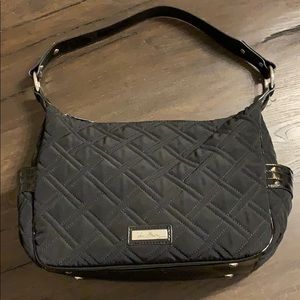 Vera Bradley black quilted purse